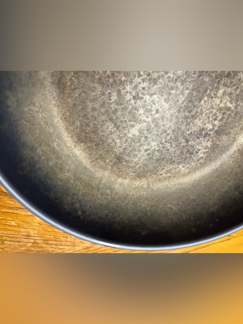 Alva Artist 11” Hammered Carbon Steel Finish Pre-Seasoned Frying Pan | Oven Safe - Picture 10 of 15